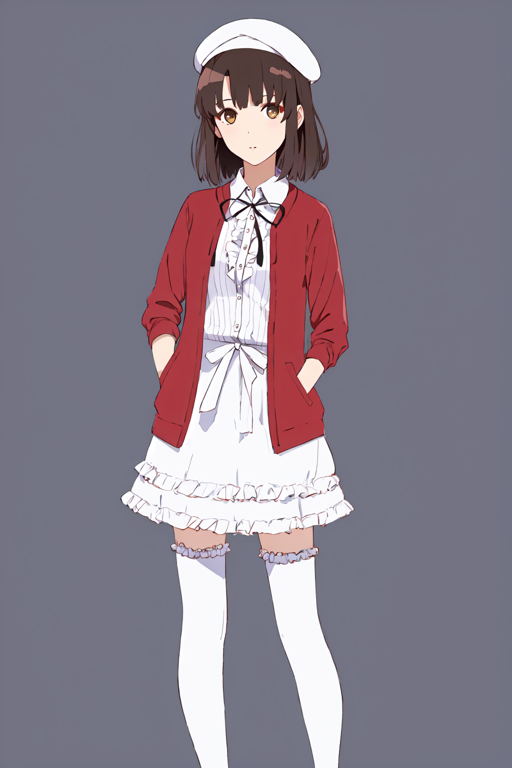 03105-344791676-1GIRL,(FULL BODY_1.2),BROWN HAIR,BANGS,SHORT HAIR,BROWN EYES,BERET,RED CARDIGAN,OPEN RED CARDIGAN,OPEN CLOTHES,WHITE DRESS,FRILL.png